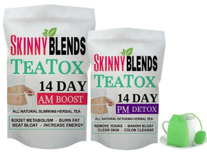 14 Day Skinny TeaTox & Tea Infuser!